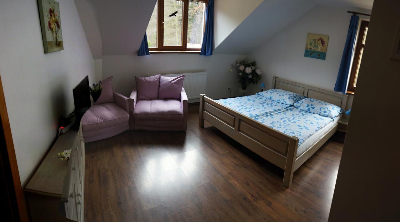 Farma Ztracenka Hotel Porici nad Sazavou Kültér fotó